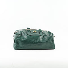 Gucci Green Grained Leather Bag