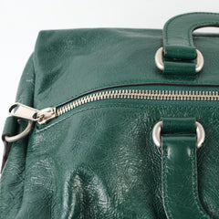 Gucci Green Grained Leather Bag