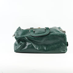 Gucci Green Grained Leather Bag