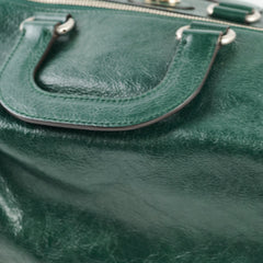 Gucci Green Grained Leather Bag