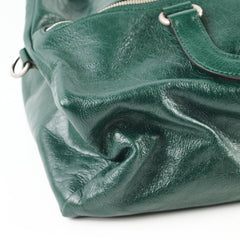 Gucci Green Grained Leather Bag