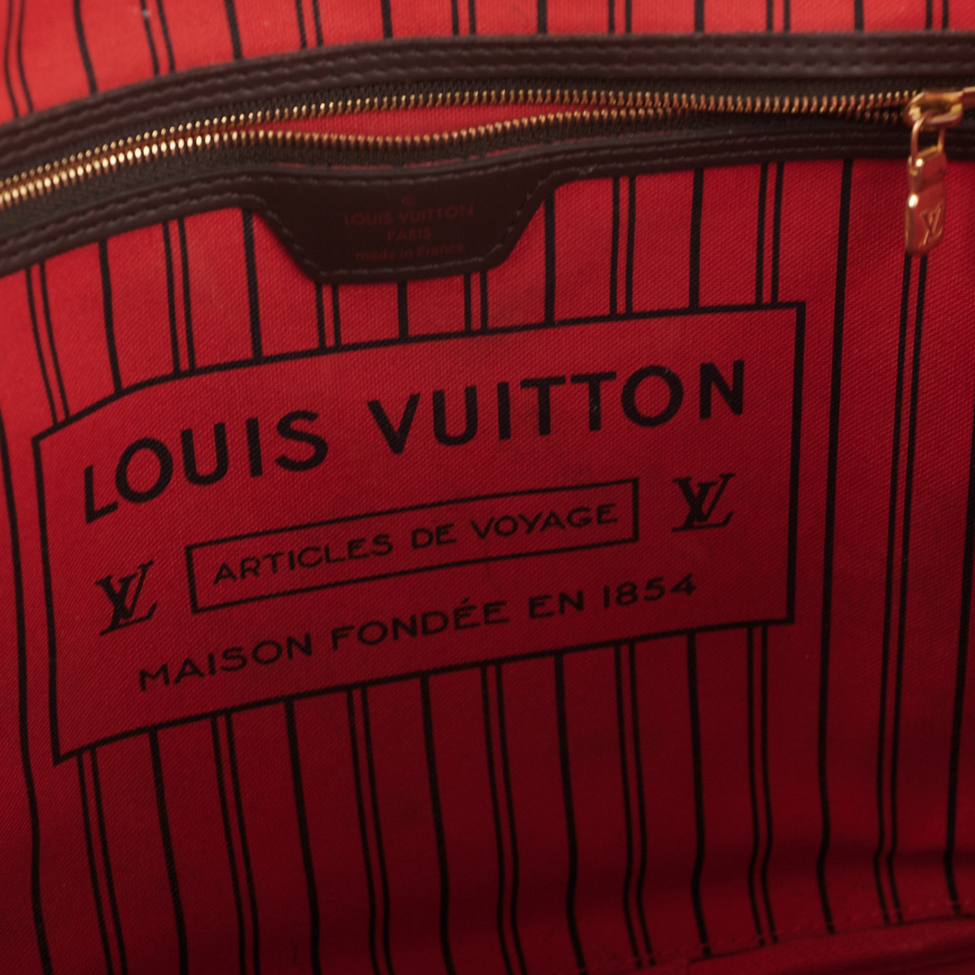 Louis Vuitton Neverfull MM Damier Ebene - THE PURSE AFFAIR