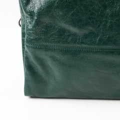 Gucci Green Grained Leather Bag