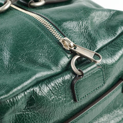 Gucci Green Grained Leather Bag