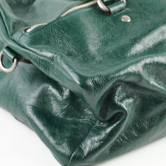 Gucci Green Grained Leather Bag