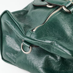 Gucci Green Grained Leather Bag