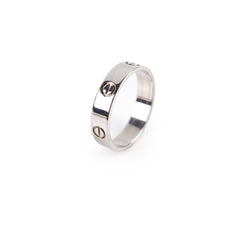 Cartier Love Ring Classic White Gold - Size 67