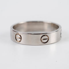 Cartier Love Ring Classic White Gold - Size 67