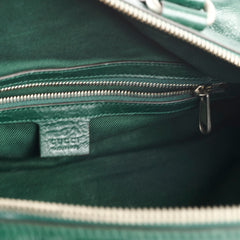 Gucci Green Grained Leather Bag