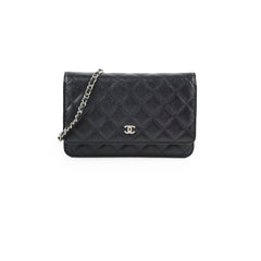 Chanel Caviar WOC Black
