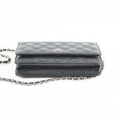 Chanel Caviar WOC Black
