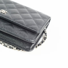 Chanel Caviar WOC Black