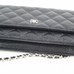 Chanel Caviar WOC Black