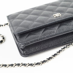 Chanel Caviar WOC Black