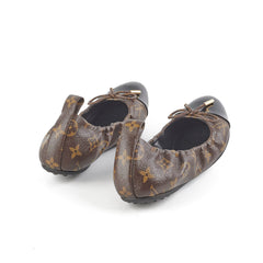 Louis Vuitton Ballerina Flats Monogram Size 38.5