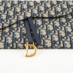 Christian Dior Oblique Saddle Medium Pouch