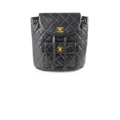 Chanel Vintage Duma Backpack Black