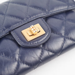 Chanel Reissue Compact Wallet Navy