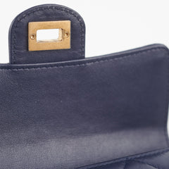 Chanel Reissue Compact Wallet Navy