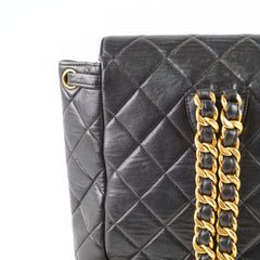 Chanel Vintage Duma Backpack Black