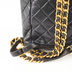 Chanel Vintage Duma Backpack Black