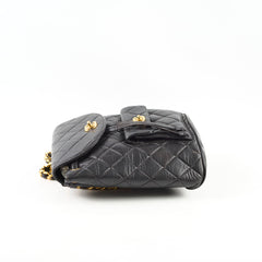 Chanel Vintage Duma Backpack Black