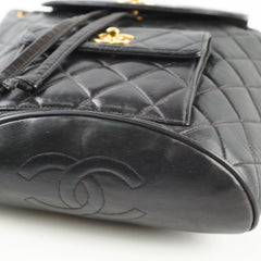 Chanel Vintage Duma Backpack Black