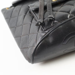 Chanel Vintage Duma Backpack Black