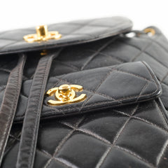 Chanel Vintage Duma Backpack Black