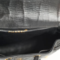 Chanel Vintage Duma Backpack Black