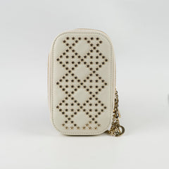 Christian Dior Call'in Vertical Star Stud Phone Pouch