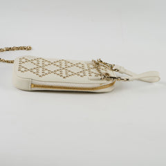 Christian Dior Call'in Vertical Star Stud Phone Pouch