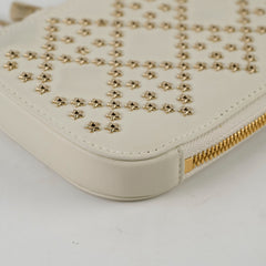 Christian Dior Call'in Vertical Star Stud Phone Pouch