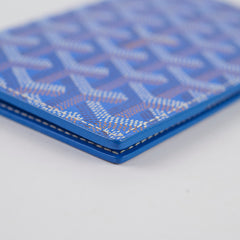 Goyard Passport Holder Blue