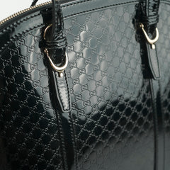Gucci Bowling Patent Black Bag THE PURSE AFFAIR