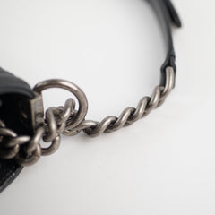 Chanel Old Medium Boy Black Lambskin - Series 23