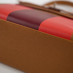 Hermes Kelly 28 Letter H Epsom Sellier A Stamp Gold/Capucines/Rouge