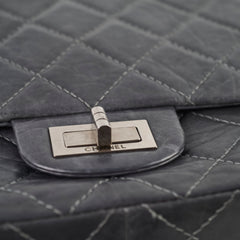 Chanel 2.55 Reissue 227 Grey Calfskin
