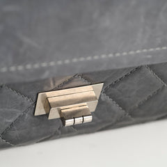 Chanel 2.55 Reissue 227 Grey Calfskin