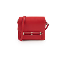 Red Roulis Hermes Mini Roulis Evercolor Red X Stamp
