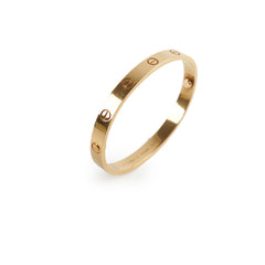 Cartier Love Bracelet Size 17 Yellow Gold 2022