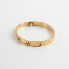 Cartier Love Bracelet Size 17 Yellow Gold 2022