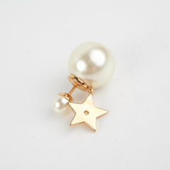 Christian Dior Tribales Pearl Earrings Costume Jewellery