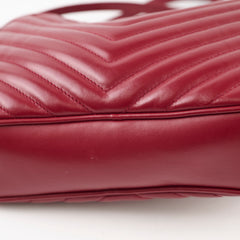 Saint Laurent Lou Camera Bag Burgundy