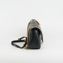 Gucci Marmont Small Black Shoulder Bag