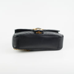 Gucci Marmont Small Black Shoulder Bag