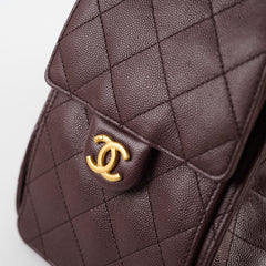 Chanel 25 Small Caviar Brown (Microchipped)