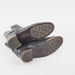 Chanel Black Boots Size 38