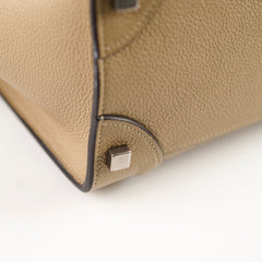 Celine Micro Luggage Beige Calfskin
