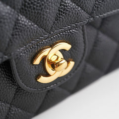 Chanel Classic Flap Medium Caviar Black